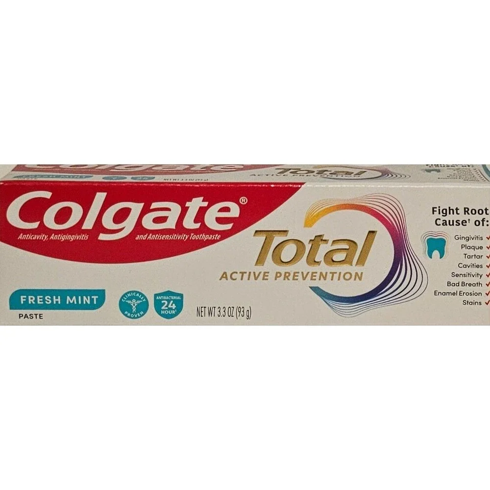 Colgate Total Plaque Pro Release Whitening Toothpaste, 3 Ounce (Pack of 1)